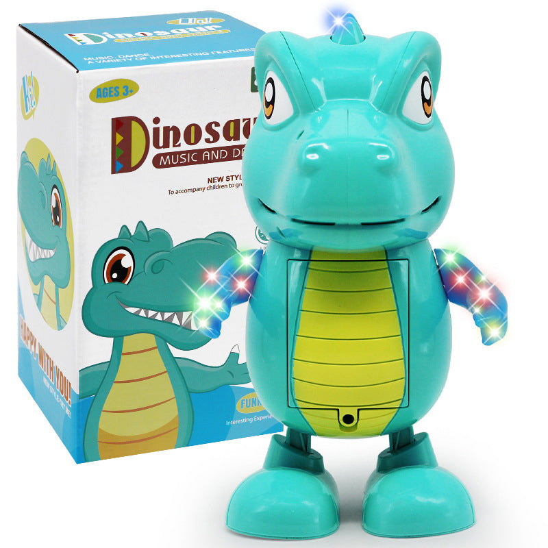 Dinosaurleke med fengende musikk og dans, et hit blant små barn.