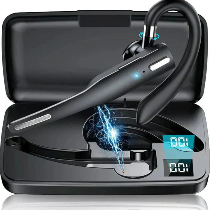 Menns støyreduserende Bluetooth headset med doble mikrofoner for uforstyrrede kontorsamtaler.