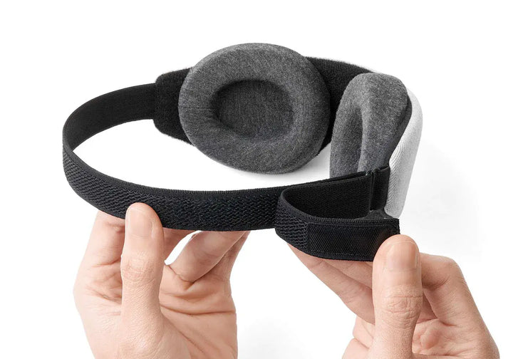 Premium justerbar sovemaske for dyp søvn og 100% mørklegging. Optimal søvnhjelp for total avslapning.