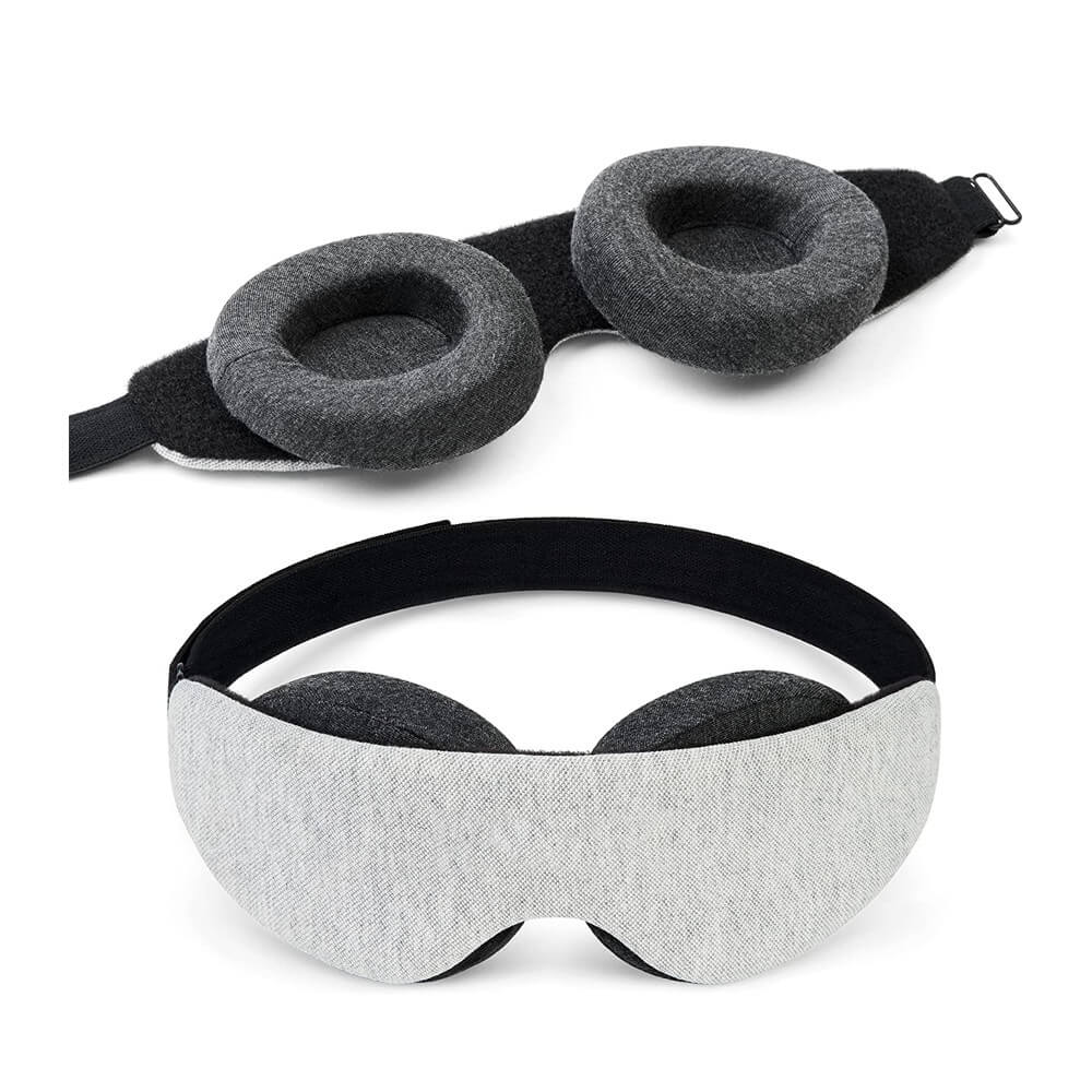 Justerbar sovemaske for dyp søvn, 100% mørklegging. Komfortabel øyemaske for avslapning og bedre søvnhjelp.