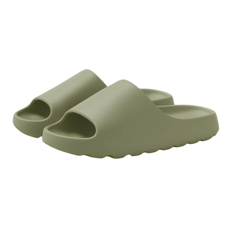 Lettvekt, komfortable slip-on tøfler for menn og kvinner, med sklisikker såle for trygghet hjemme.