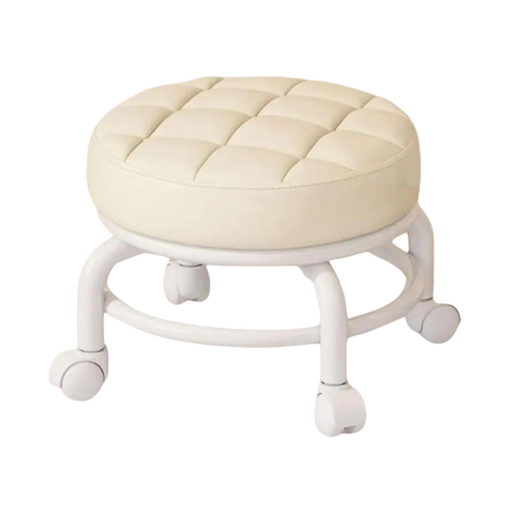 Designkrakk med hjul, roterbar og komfortabel for moderne hjem og kontor.
