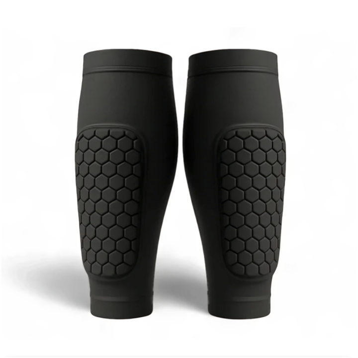 Smalbensbeskyttere for ski og fotball. Unisex leggbeskyttelse med effektiv støtdemping for sport og trening.