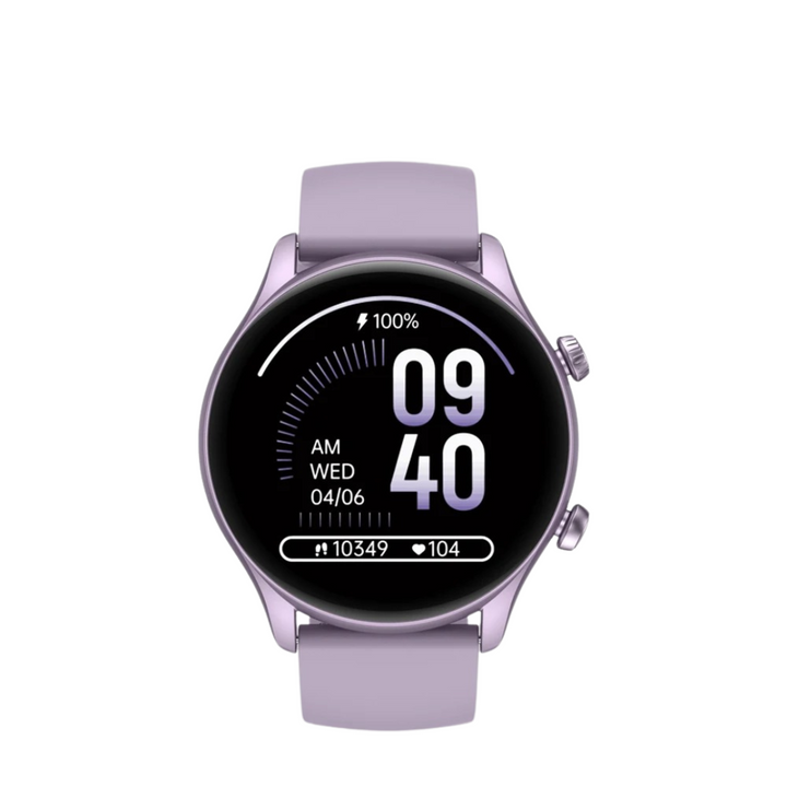 Svart treningsklokke med pulsmåler, aktivitetstracker og HD-skjerm. Ideell for fitness og sport.