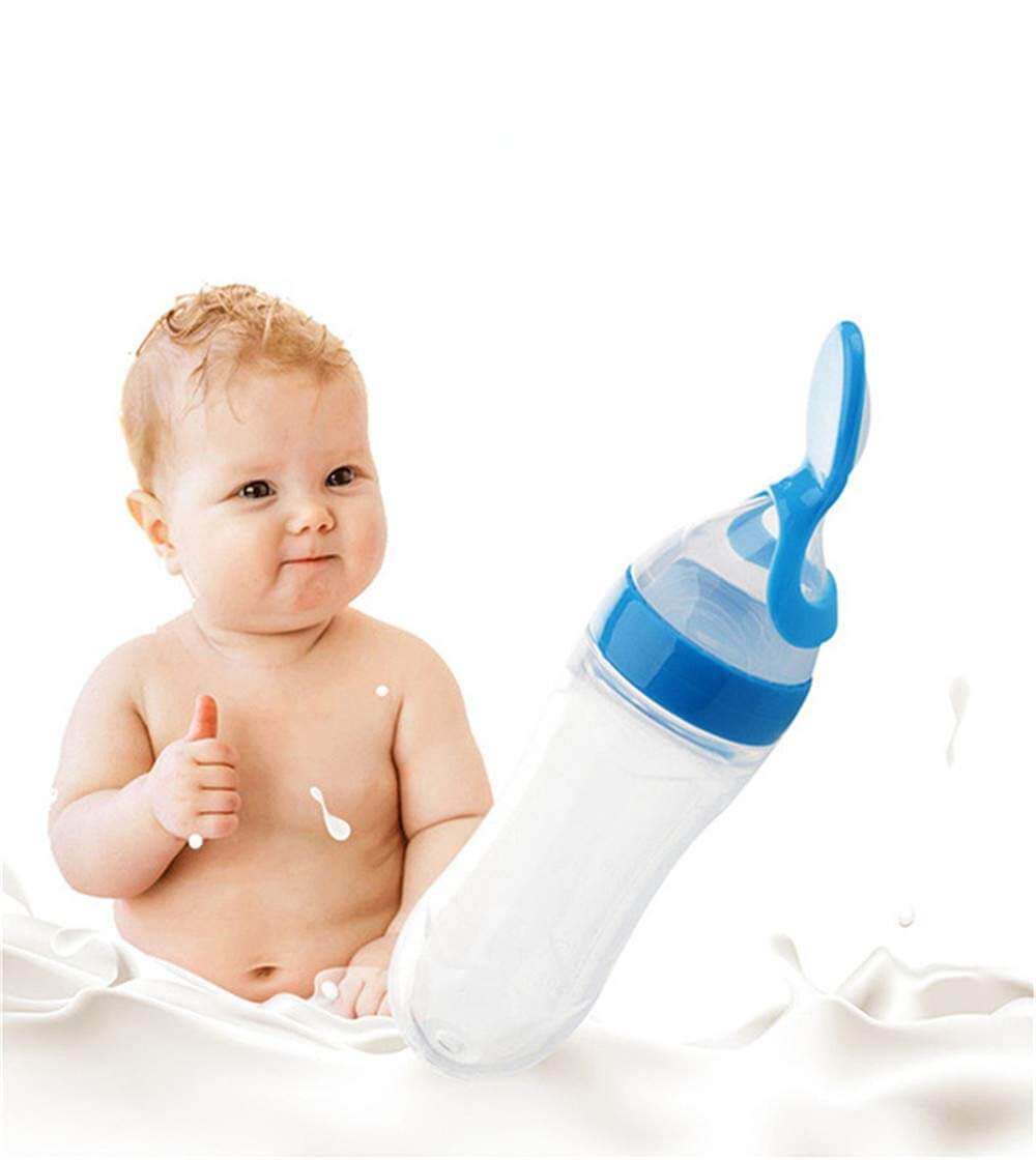 Tåteflaskeskje for babymat, gjør måltidet enklere for både baby og foreldre.