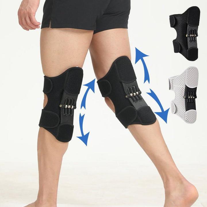 Unisex justerbar knestøtte for smertelindring og optimal støtte under sport og aktivitet.
