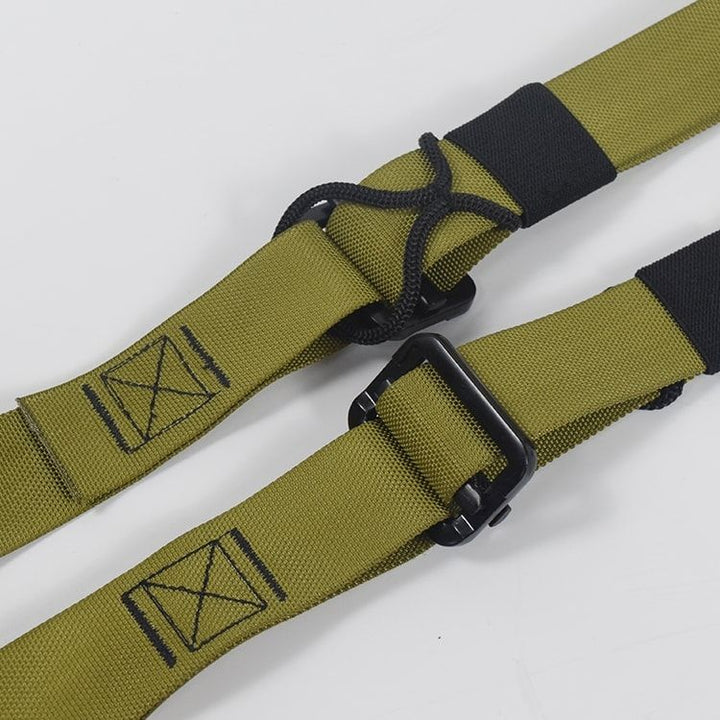 Kompakt og bærbart unisex treningsbelte for motstandstrening. Perfekt for styrke, fitness og hjemmetrening.