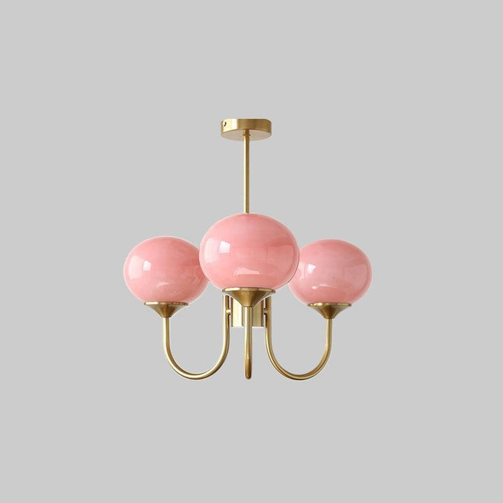 Moderne kronelys taklampe for stue og spisestue. Elegant designbelysning som forbedrer interiøret.