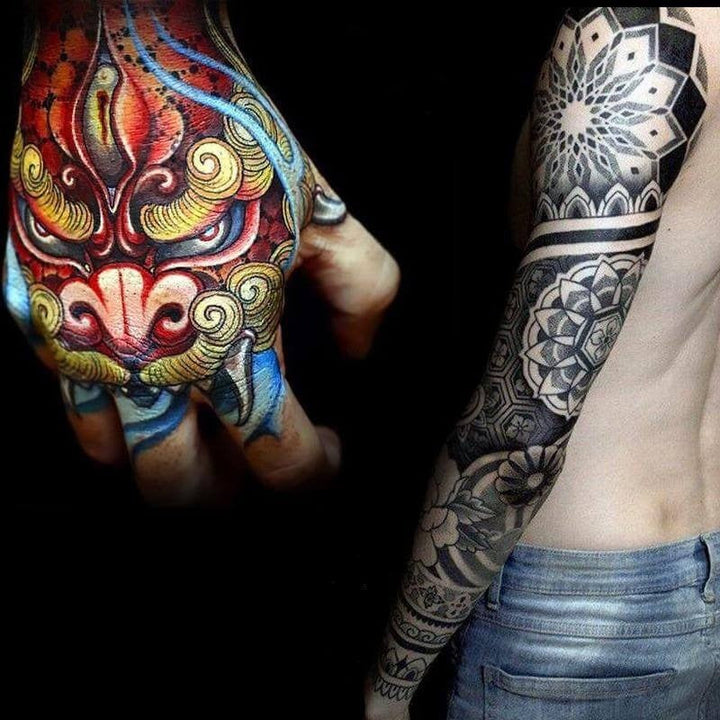 Tatoveringsbalsam som bevarer kunstverket. Holder tatoveringens farger friske og huden sunn og smidig.