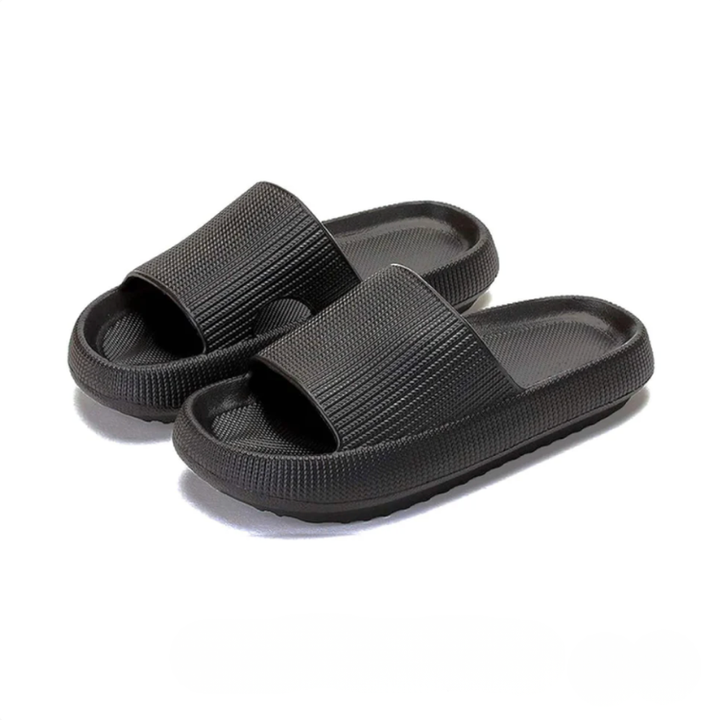 Unisex ergonomiske tøfler med støtdempende EVA skum såle. Komfortable innesko for fotpleie.