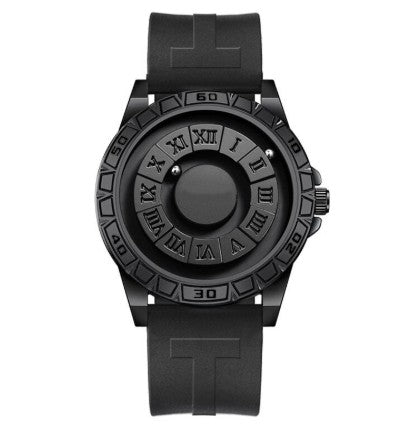 Perfekt gave til han: Moderne magnetklokke for menn, 40 mm, tidløst og vannbestandig design.