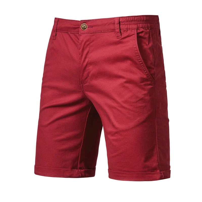 Komfortabel herreshorts i ensfarget design. Utmerket for sommerens hverdag og fritid.