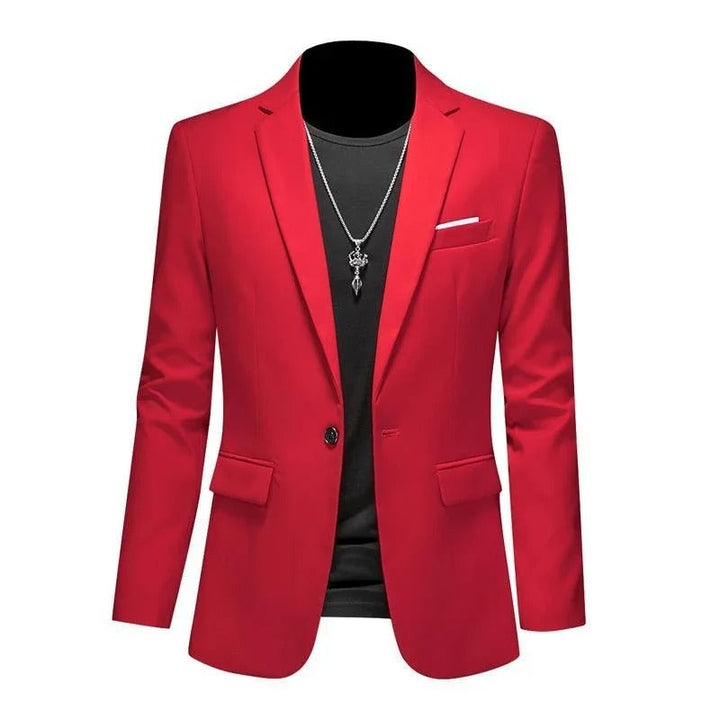 Herreblazer i moderne snitt for business og formelle sammenkomster, elegant og svært komfortabel.