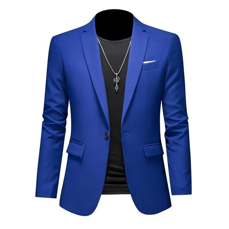 Menns dressjakke i lysere tone, egnet for smart casual antrekk eller en mer avslappet businessstil.