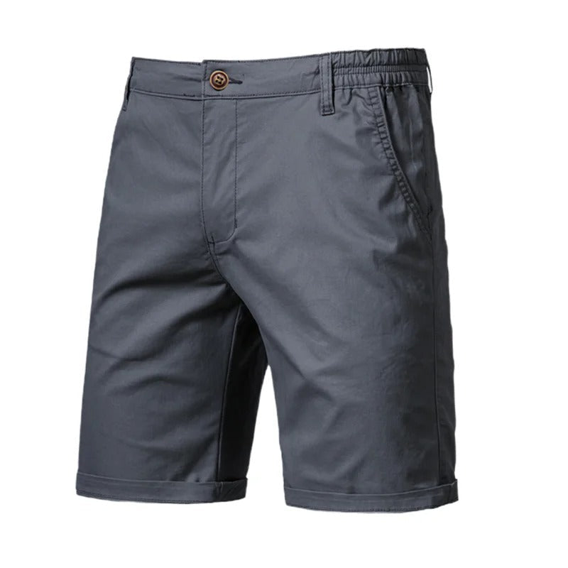 Behagelig herreshorts, ideell for hverdag og fritid om sommeren. Casual menns shorts.