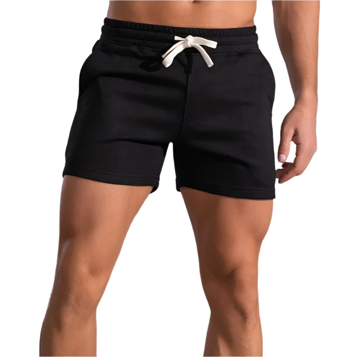 Casual herreshorts i lettvektsstoff, perfekt for sommerdager og fritidsbruk.