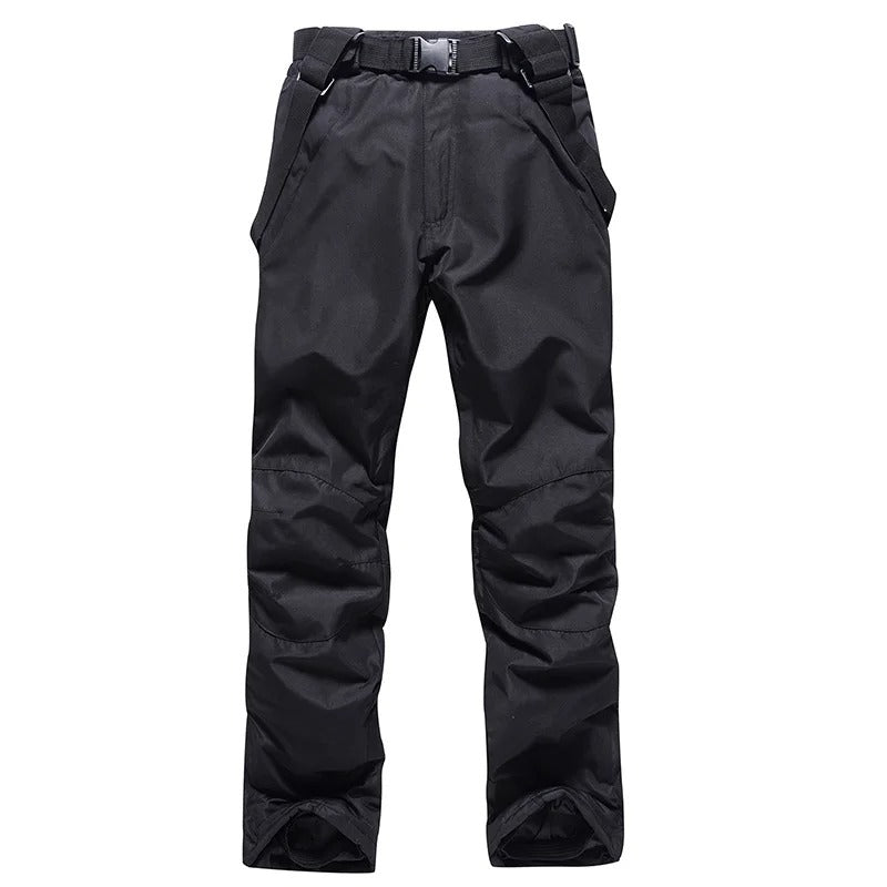 Slitesterke vinterskibukser, unisex og vanntette, perfekte for alpin og snowboard.
