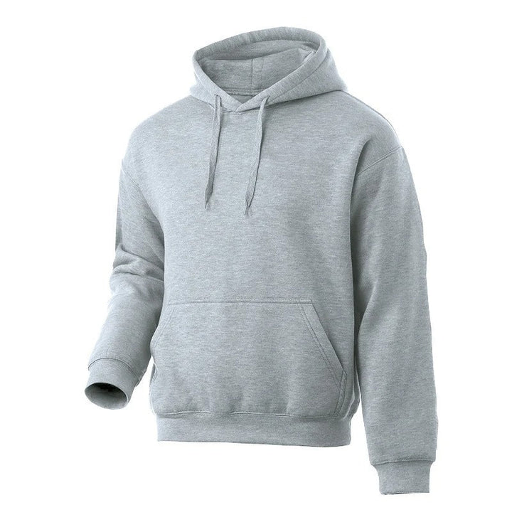 Behagelig herregenser med hette for hverdag, en komfortabel oversize pullover perfekt for avslappet stil.