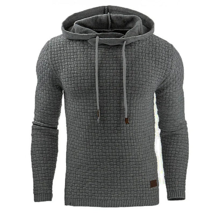 Allsidig menns hettegenser i avslappet stil, ideell for streetstil, hverdag og komfort.