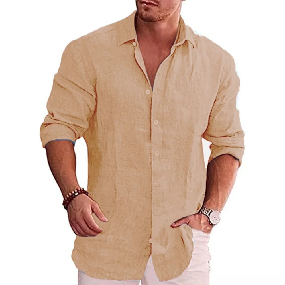 Casual poloskjorte for menn, designet for komfort og stil, med korte ermer og en flatterende passform.