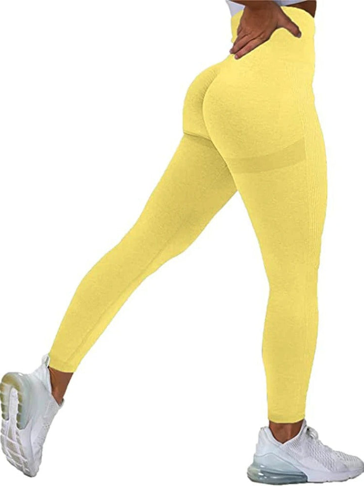 Sømløs aktivitetstøy: Kvinner leggings med høy midje for optimal bevegelse.