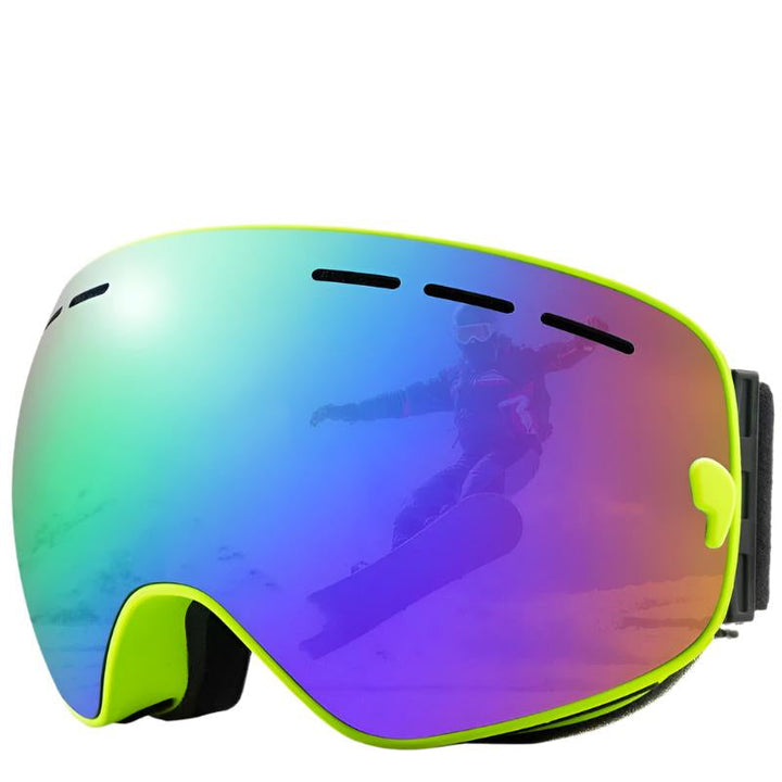 Beskyttende skibriller for snøsport, med UV400 og antidugg funksjon. Perfekt for vintersport og aktiviteter.