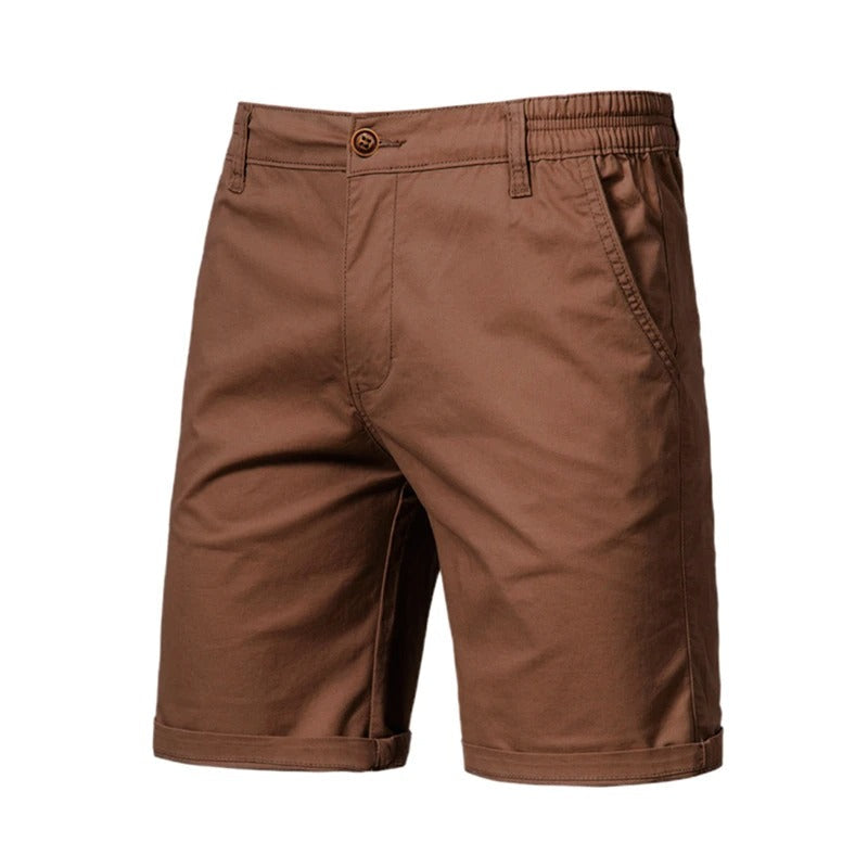 Enkel og stilfull herreshorts. Perfekt for casual sommerdager og fritidsaktiviteter.