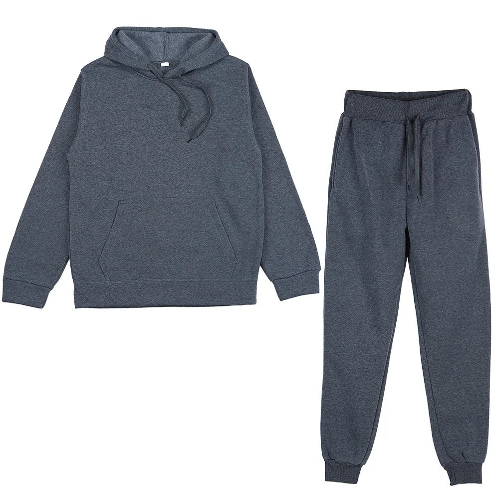 Allsidig casual sett for kvinner, med hettegenser og joggebukse for både hjemme og ute.