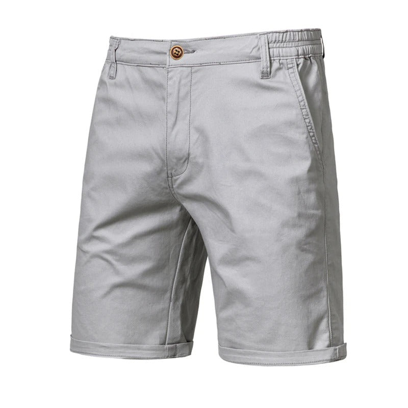 Menns shorts med fokus på komfort. Ideell for avslappet stil i sommer.