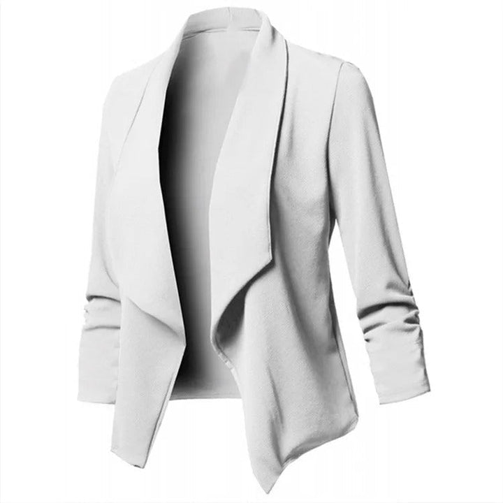 Dameblazer med avslappet passform, perfekt for en casual look.