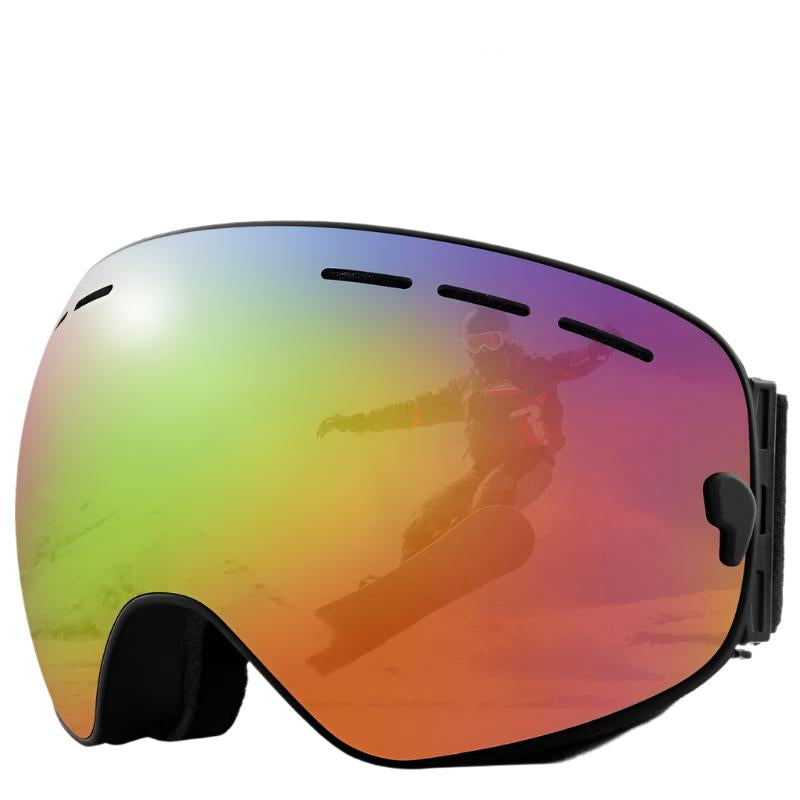 UV400 unisex snowboardbriller, beskytter øynene mot sol og snøblindhet, ideell for all vintersport.
