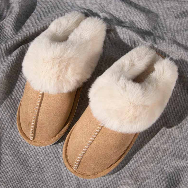 Robuste unisex tøfler, varmfôret med slitesterk, sklisikker såle. Gir god støtte og varme innendørs.