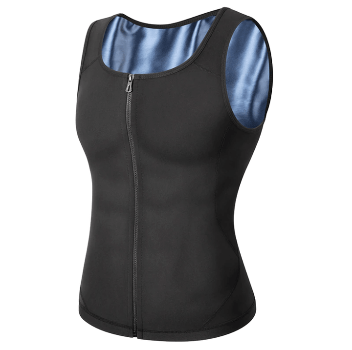 Allsidig treningsvest for menn, forbedrer svette og fettforbrenning i alle sporter og aktiviteter.