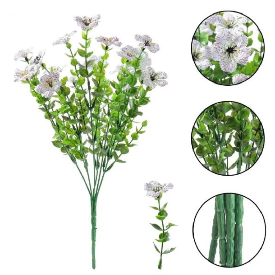 Naturlig utseende kunstige blomster for all dekorasjon. Få evigvarende blomstring hjemme.